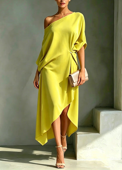 Camila | Vestido asimétrico elegante