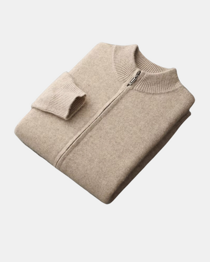 Cárdigan De Lana Merina Para Hombre – Estilo Clásico