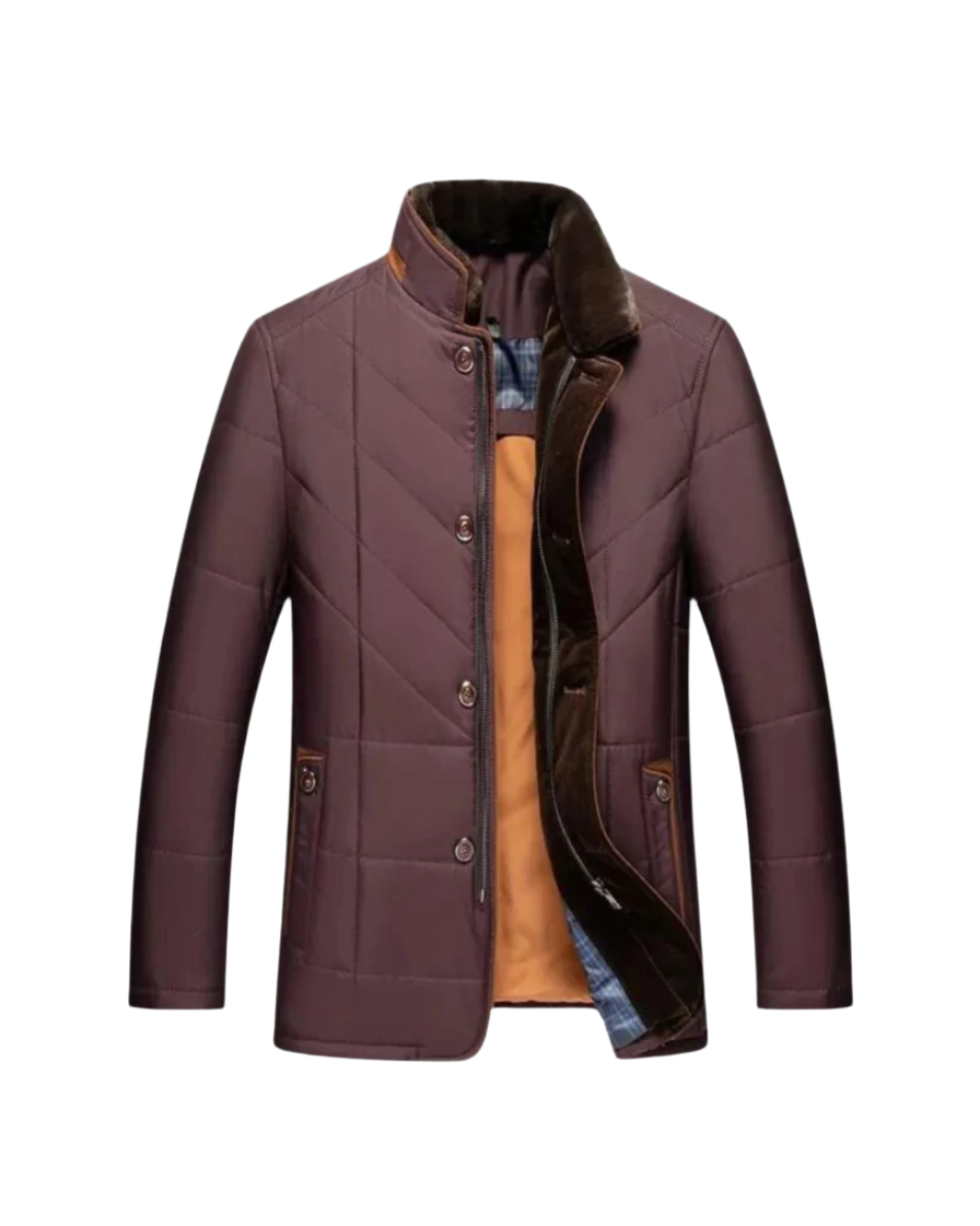 Chaqueta Business Hombre Impermeable de Corte Entallado