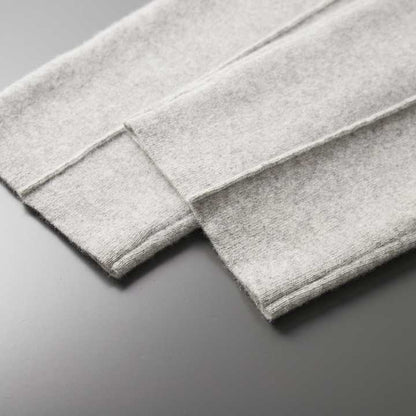 Pantalón De Hombre 100% Cachemira Corte Entallado