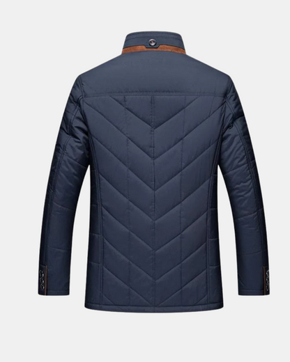 Chaqueta Business Hombre Impermeable de Corte Entallado