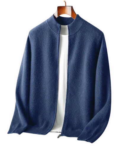Cárdigan De Lana Merina Para Hombre – Estilo Clásico