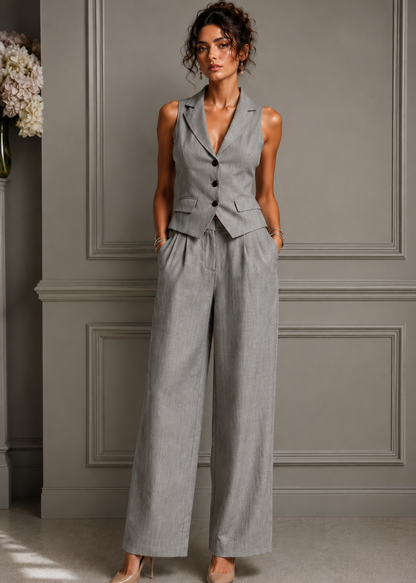 CAROLINA | Conjunto Impecable De Dos Piezas