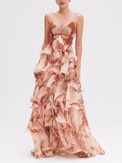 La Scintilla | Vestido largo Papillon Signature