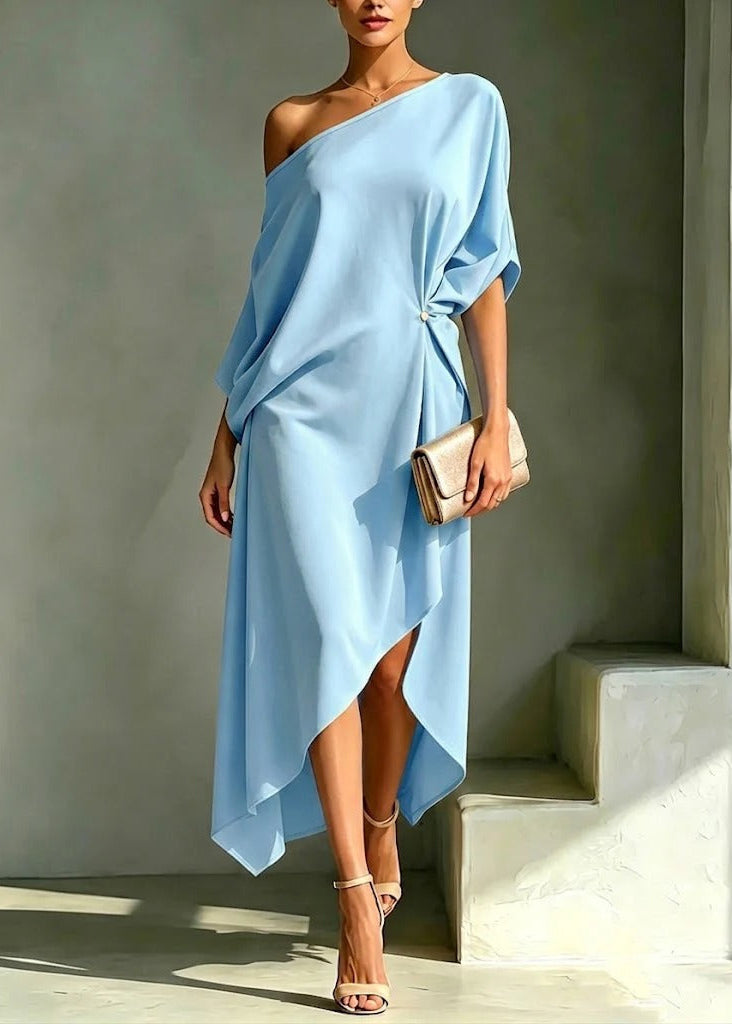 Camila | Vestido asimétrico elegante