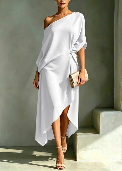 Camila | Vestido asimétrico elegante