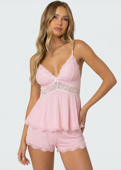 Conjunto de encaje «Midnight Kiss»