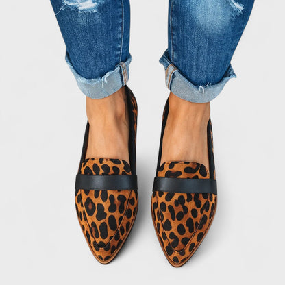 Mocasines Ortopédicos de Piel para Mujer – Suela Antideslizante