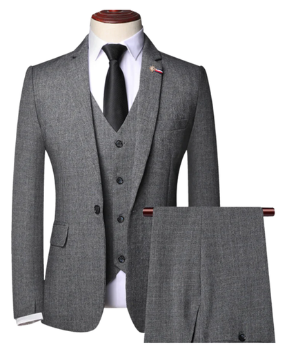 Traje Hombre 3 Piezas Slim Fit Para Eventos Formales