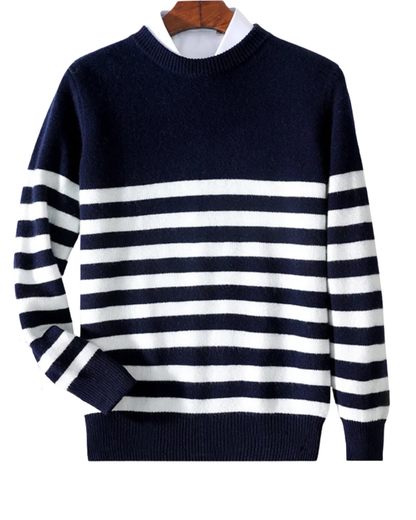 Jersey De Hombre De Lana Merino 100% Clásico