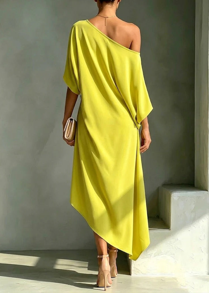 Camila | Vestido asimétrico elegante